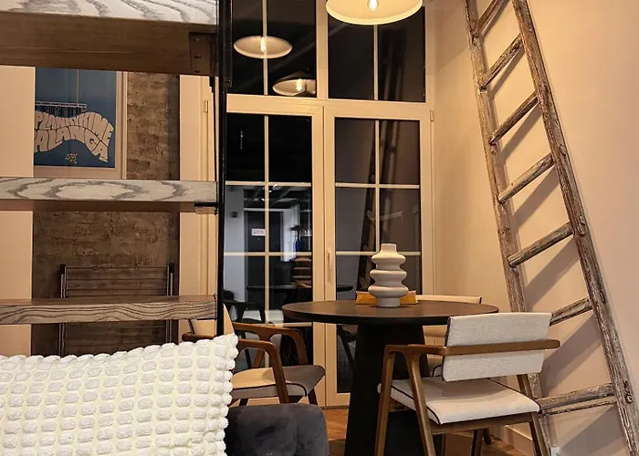 Apartment Rooftop Terrace Loft 15 Minute Walk To Zalgiris Arena Kaunas